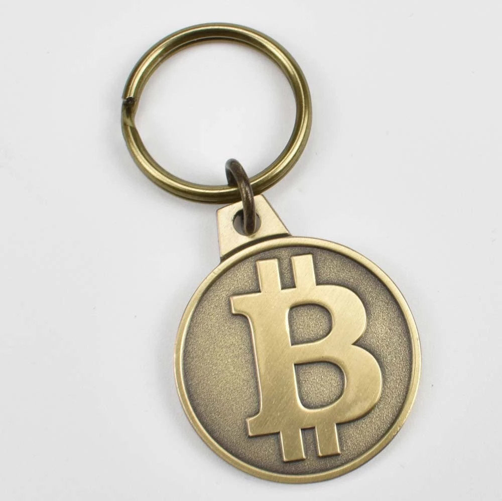 Gold-Plated Bitcoin Bitcoin Litecoin Ripple Commemorative