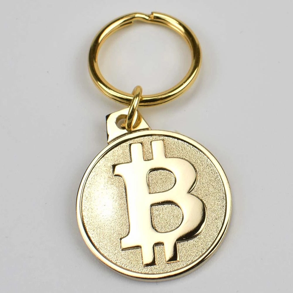 Gold-Plated Bitcoin Bitcoin Litecoin Ripple Commemorative