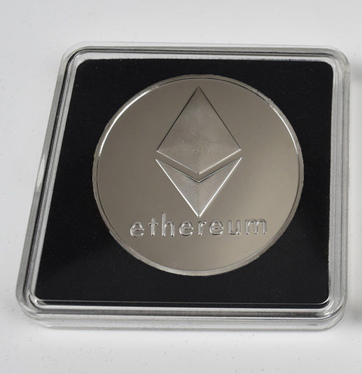 Gold-Plated Bitcoin Bitcoin Litecoin Ripple Commemorative