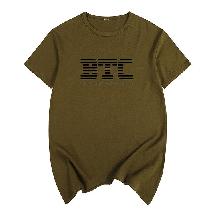 Bitcoin men and women short sleeve