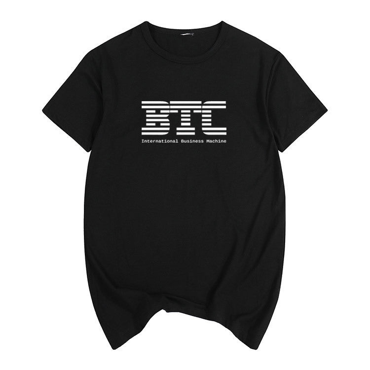 Bitcoin men and women short sleeve