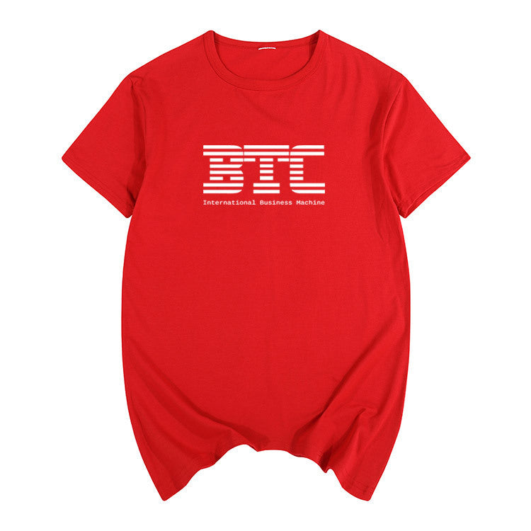 Bitcoin men and women short sleeve