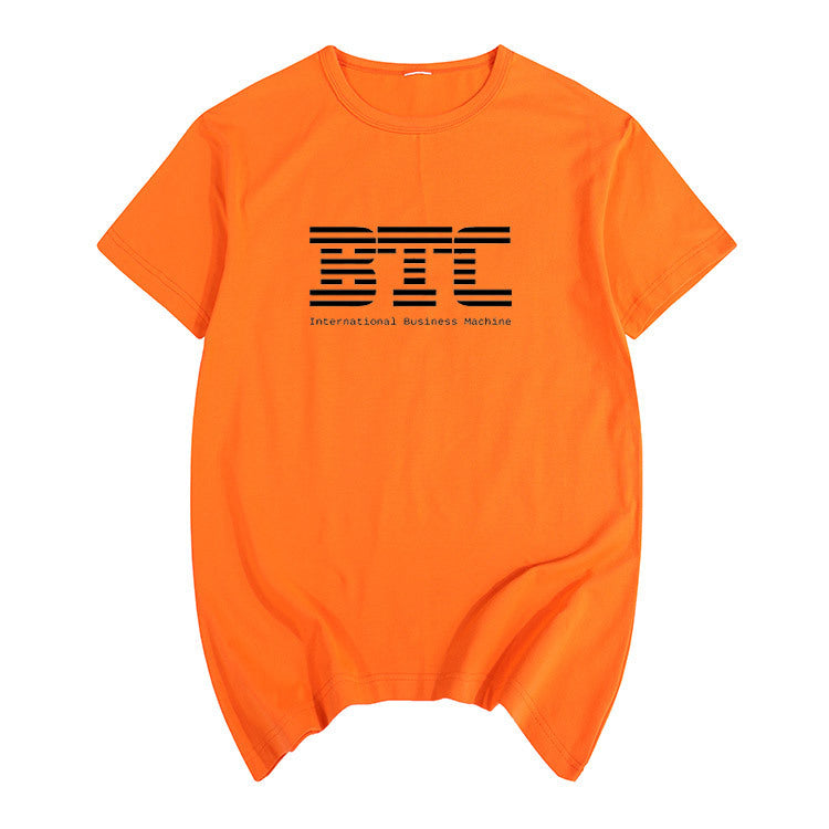 Bitcoin men and women short sleeve