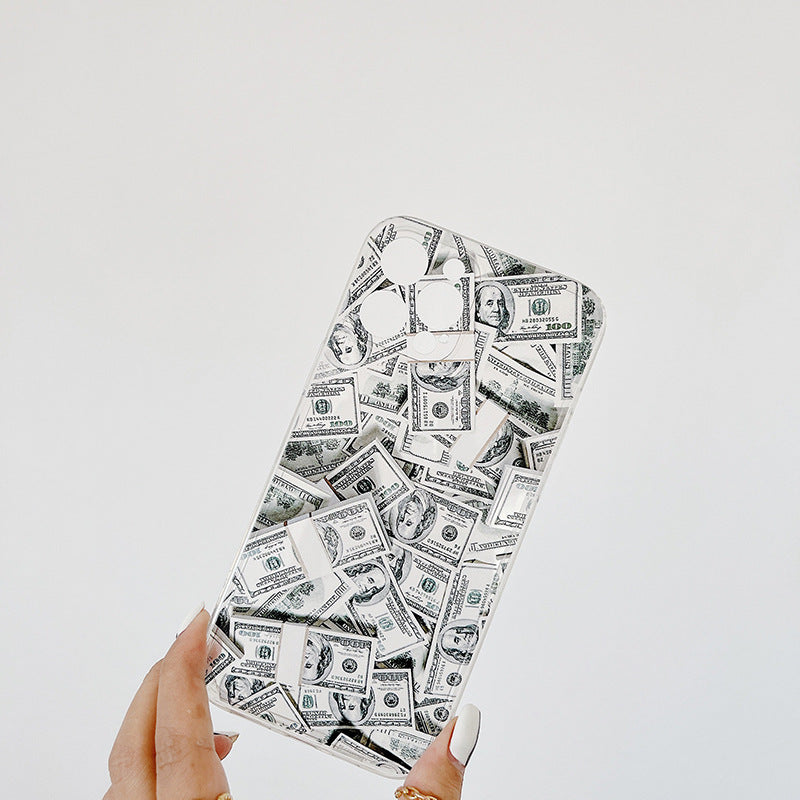 US Dollar Bill Mobile Phone Case Soft Shell Personality