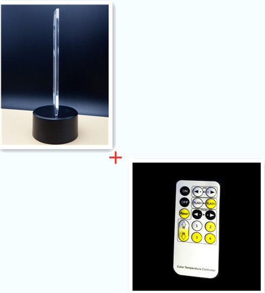 Colorful dollar sign night light