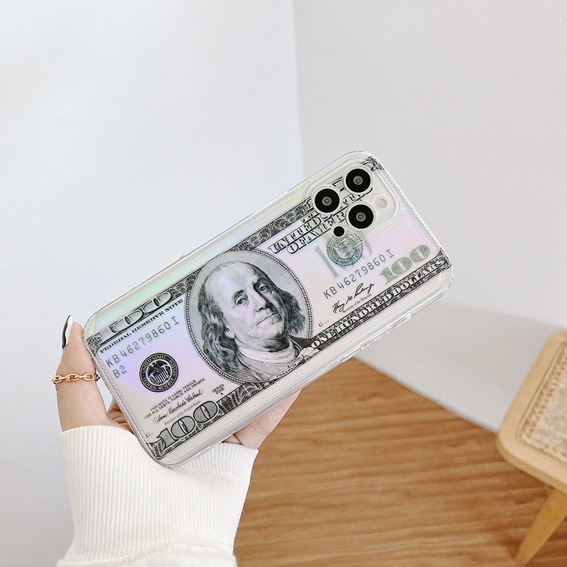 US Dollar Bill Mobile Phone Case Soft Shell Personality