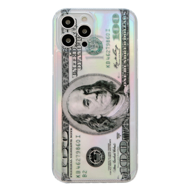 US Dollar Bill Mobile Phone Case Soft Shell Personality