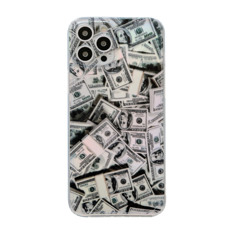 US Dollar Bill Mobile Phone Case Soft Shell Personality